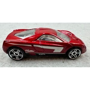 Hot Wheels 2002 Cadillac‎ CEN, Metal Flake Red, 2011-10 pack, Metal Body, #482